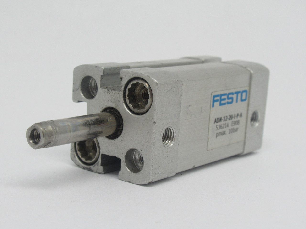 Festo 536214 ADN-12-20-I-P-A Compact Air Cylinder 12mm Bore 20mm Stroke USED