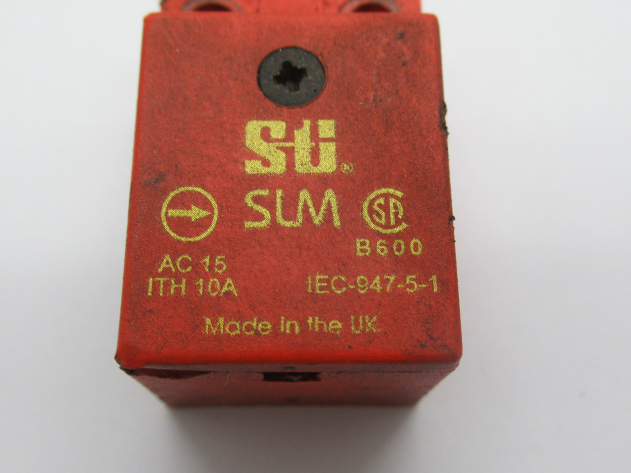 STI 44511-0020 SLM Mini Safety Limit Switch 1NC 1NO 10A USED