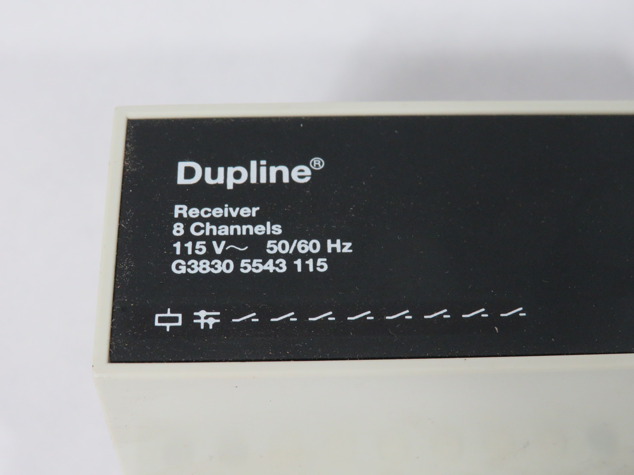 Carlo Gavazzi G38305543115 Digital Receiver 8-Channel 115V 50/60Hz NEW