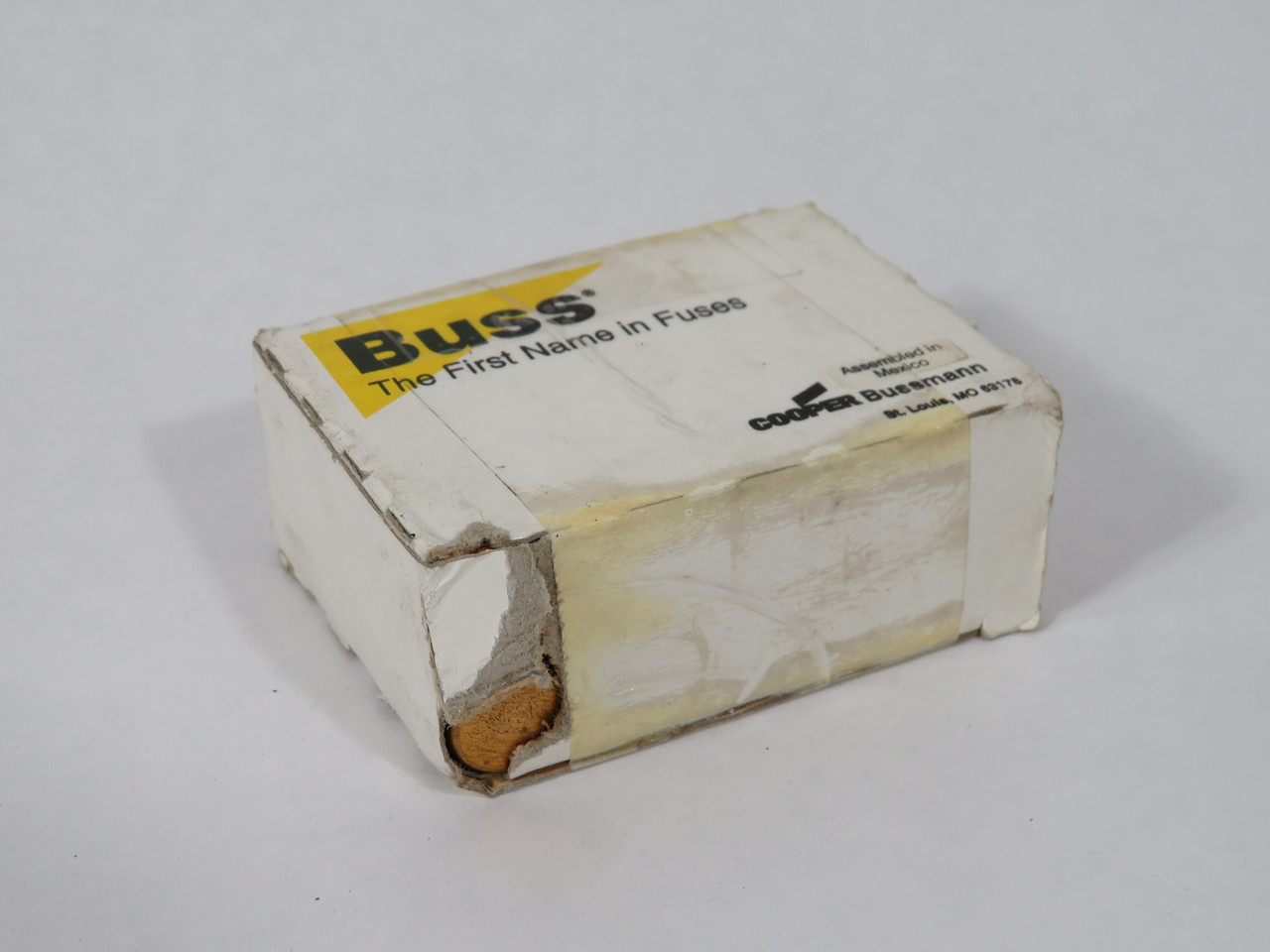 Bussmann Fusetron FRN-R-10 Time Delay Fuse 10A 250V 10-Pack BOX DAMAGE NEW