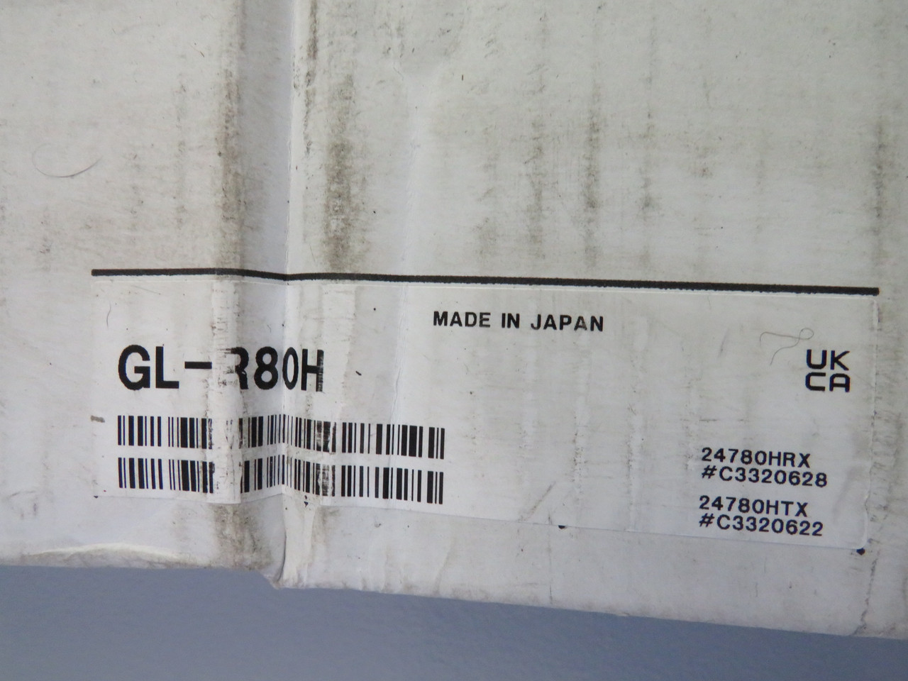 Keyence GL-R80H Safety Light Curtain Receiver/Transmitter 24VDC 87mA/77mA NEW