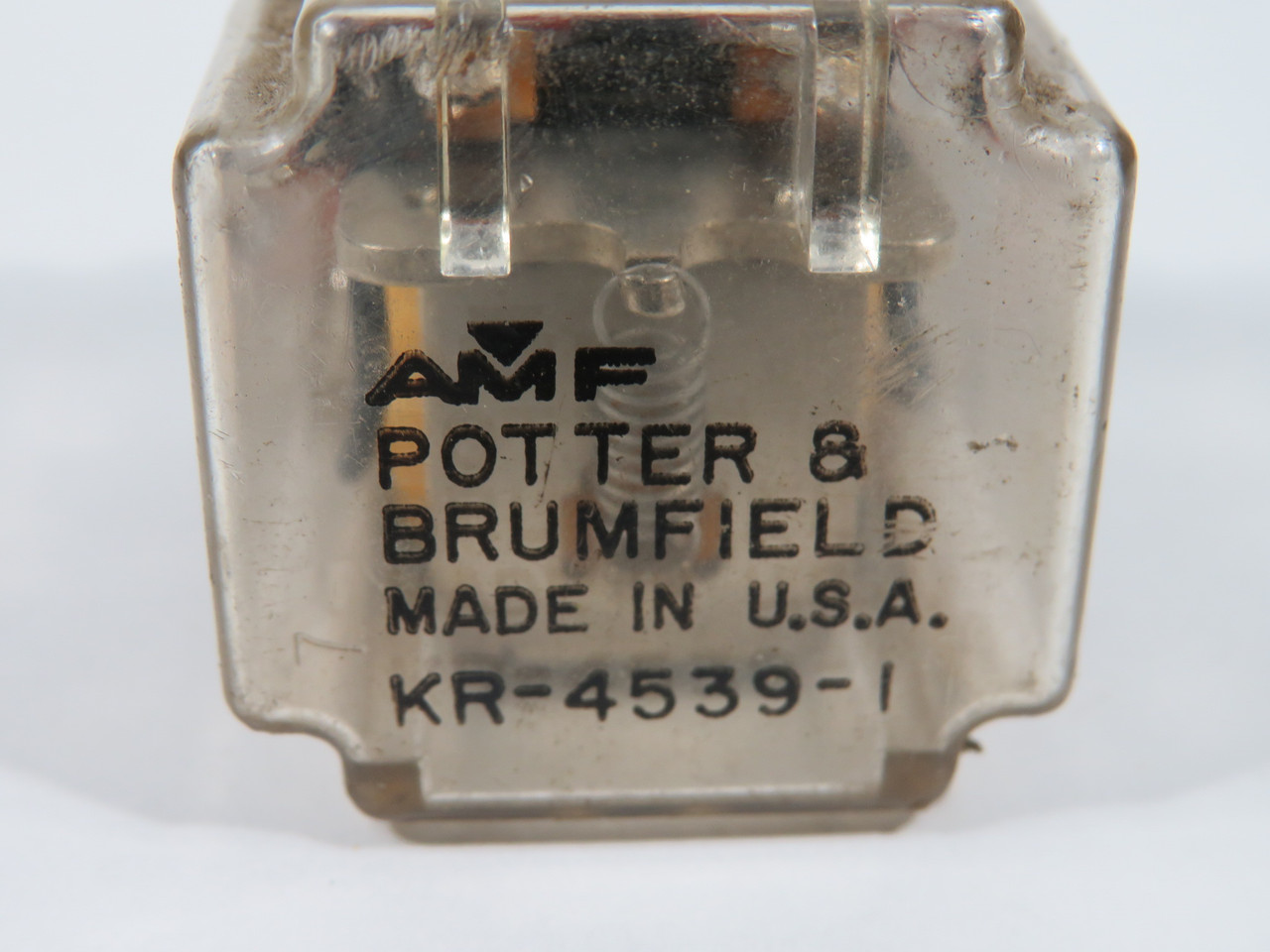 AMF Potter & Brumfield KR-4539-1 Plug-In Relay 8-Pin USED