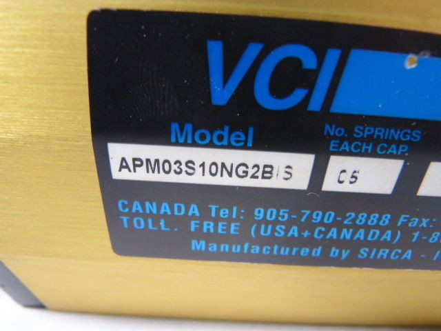 VCI APM03S10NG2BIS Pneumatic Actuator 142 PSI 1000kPA 5 Spring Per Cap NOP