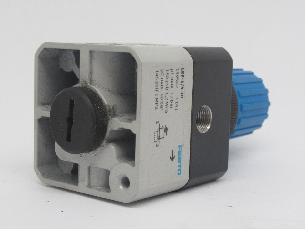 Festo 159502 LRP-1/4-10 Precision Pressure Regulator G1/4 1-12 bar USED