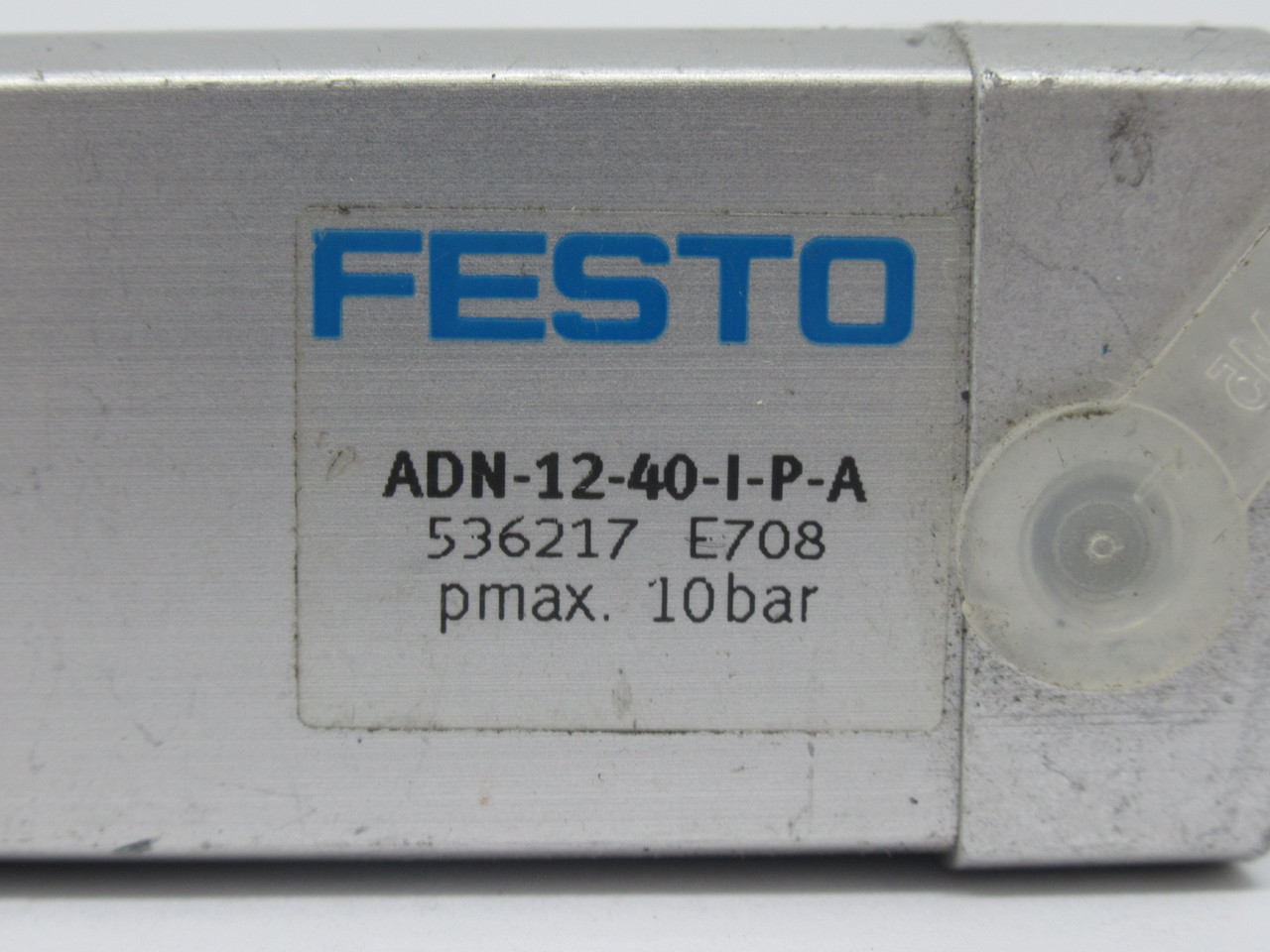 Festo 536217 ADN-12-40-I-P-A Compact Air Cylinder 12mm Bore 40mm Stroke USED