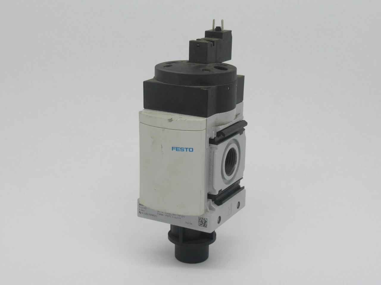 Festo 542602 MS6-EE-1/2-10V24-S Shut Off Valve 24VDC 3/2 4-10 bar USED