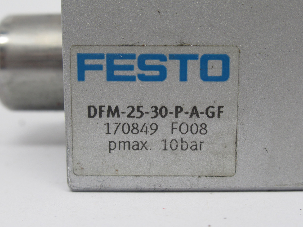 Festo 170849 DFM-25-30-P-A-GF Guided Actuator 25mm Bore 30mm Stroke USED