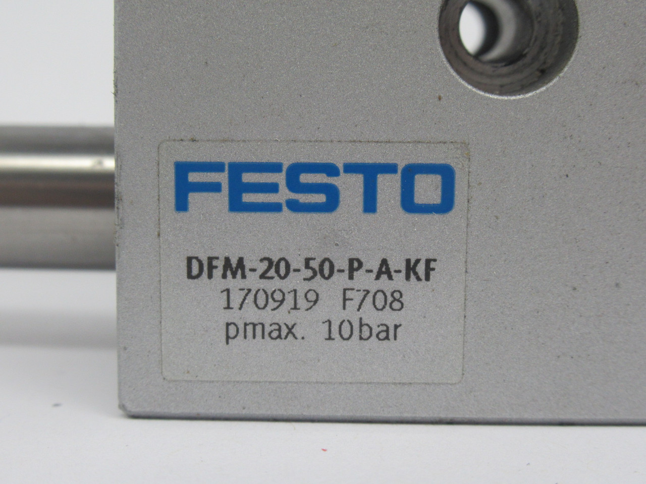 Festo 170919 DFM-20-50-P-A-KF Guided Actuator 20mm Bore 50mm Stroke USED