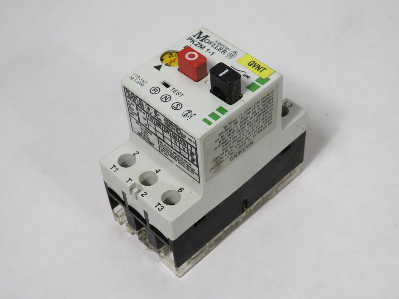 Klockner-Moeller PKZM1-1 Starter Protector 0.6-1.0A 400/415/440/500/690V USED