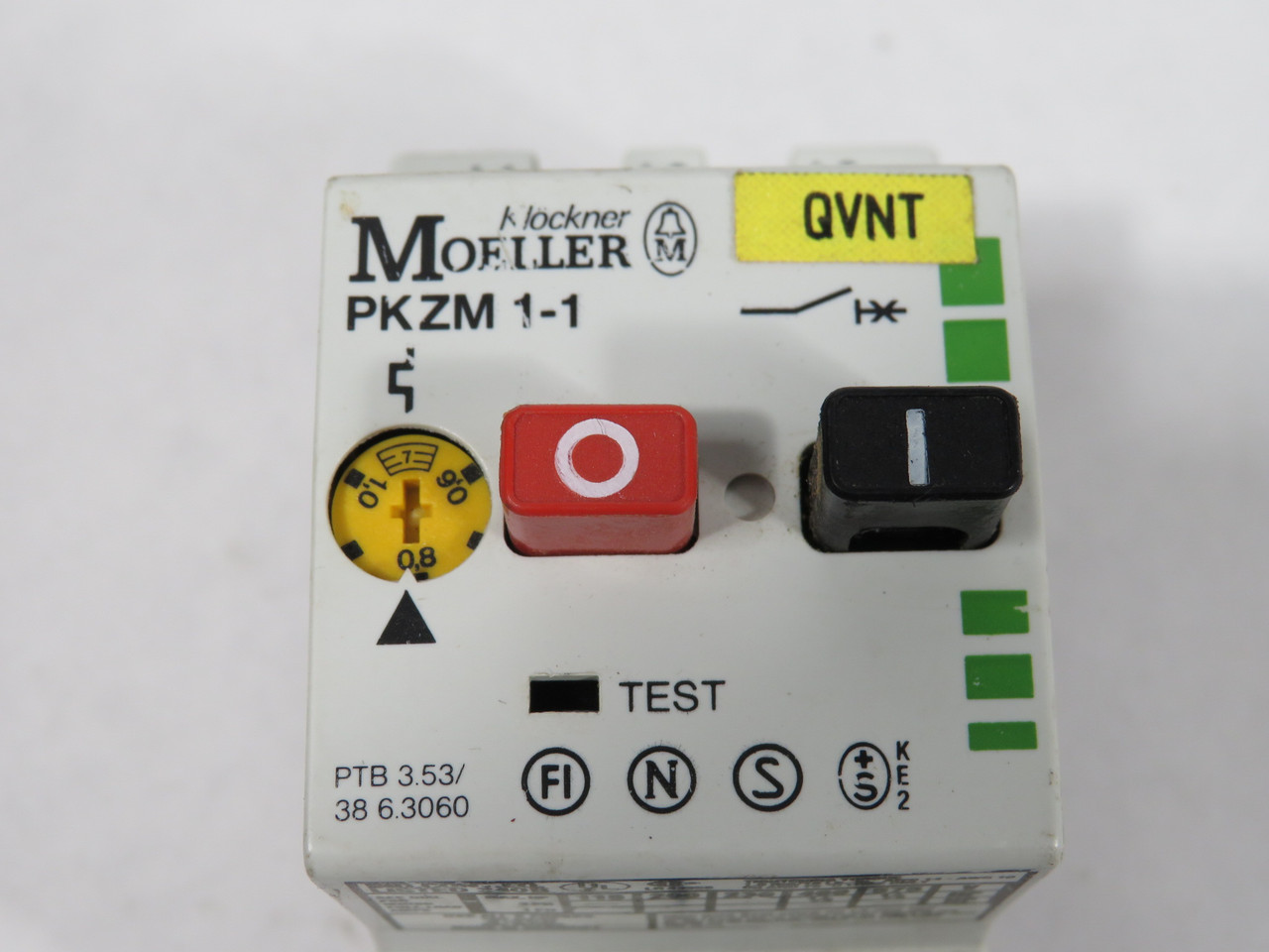 Klockner-Moeller PKZM1-1 Starter Protector 0.6-1.0A 400/415/440/500/690V USED