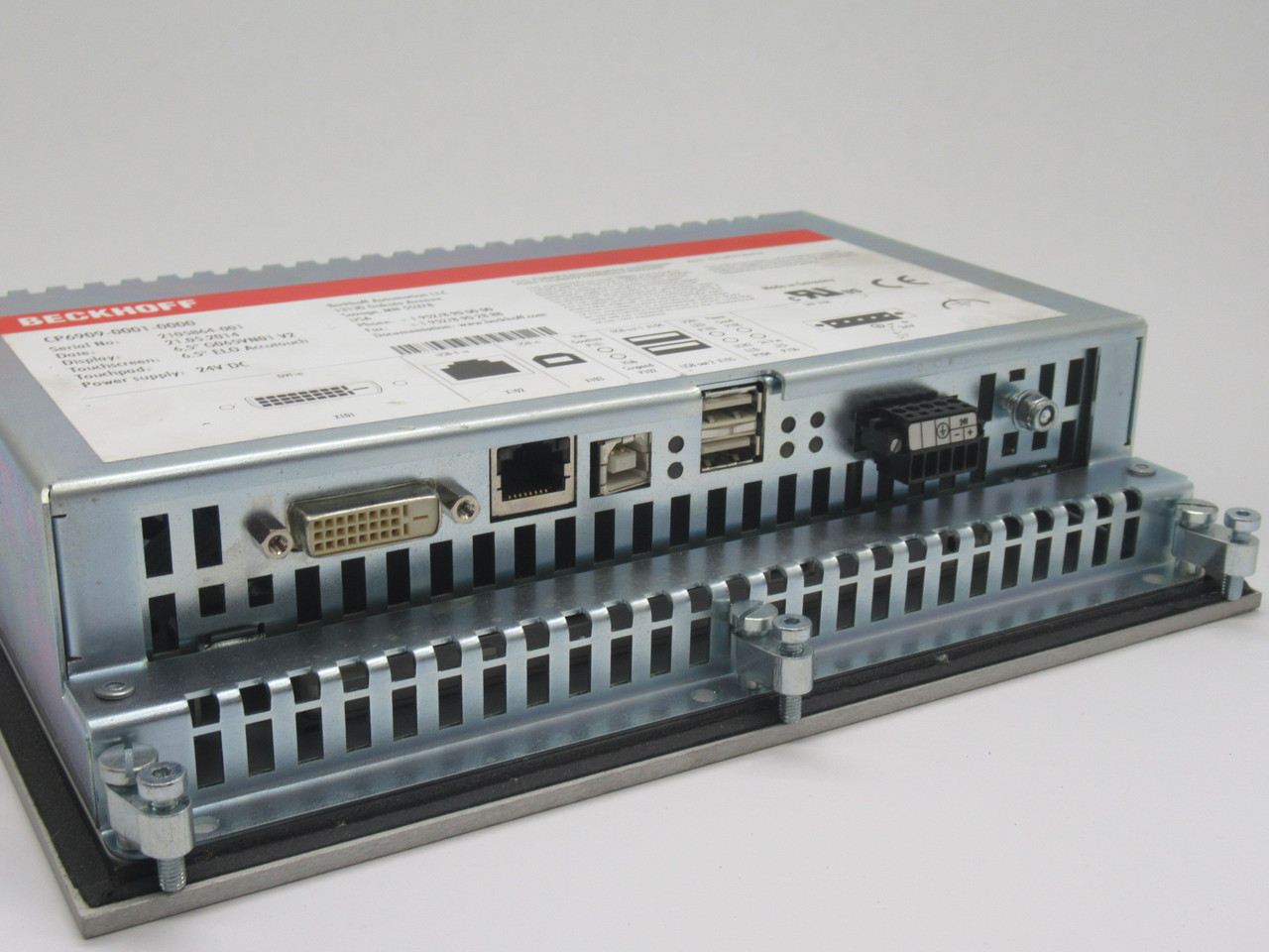 Beckhoff CP6909-0001-0000 Elo Accutouch Panel 6.5" 24VDC COS DMG USED