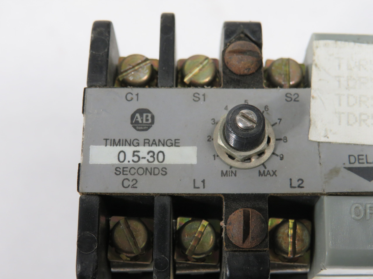 Allen-Bradley 852S-NSB Series G Solid State Timing Relay 0.5-30s 300V 3A USED