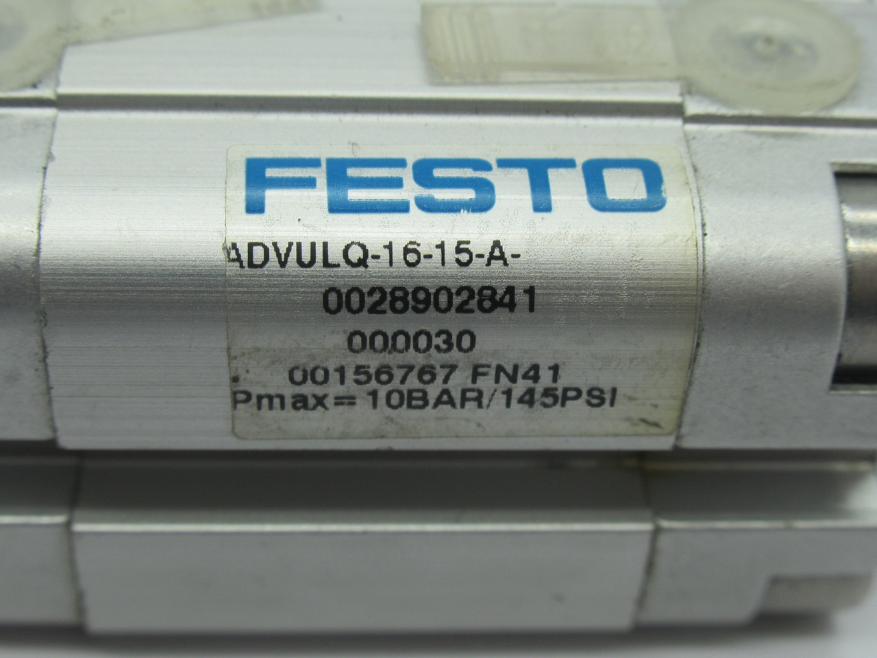Festo 156767 ADVULQ-16-15-A-P-A Compact Air Cylinder 16mm Bore 15mm Stroke USED