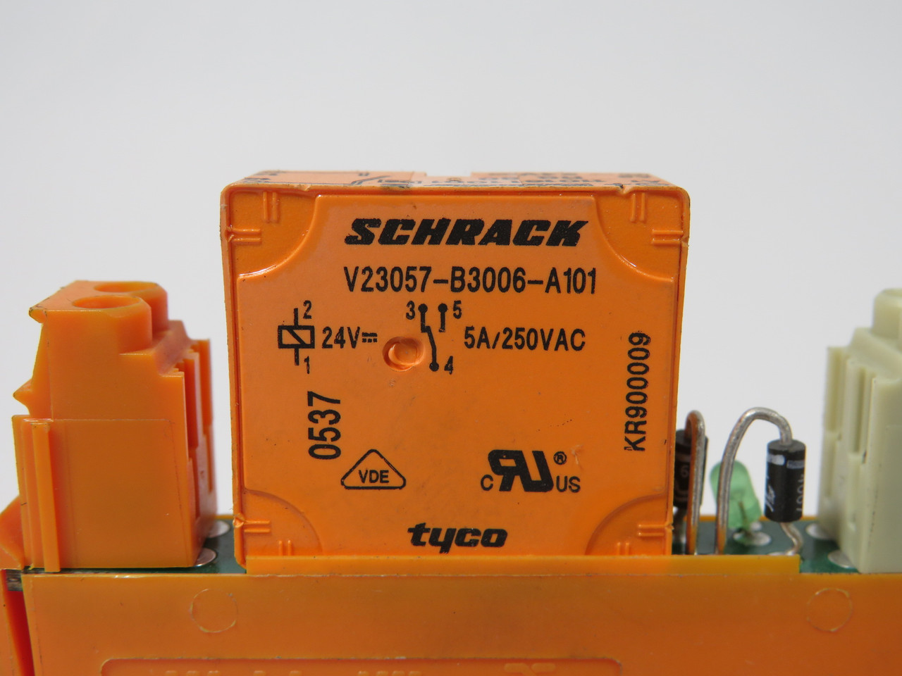 Weidmuller RS 30 24VDC LD LP 1A Relay Module 24VDC 5A@250V USED