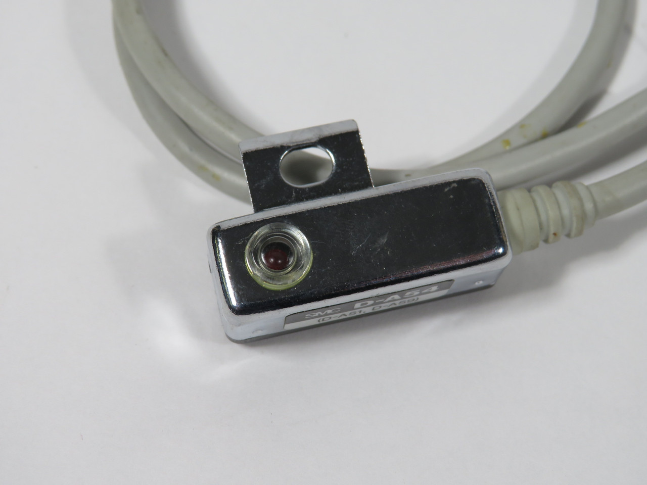 SMC D-A54 Reed Auto Switch 24VDC/100VAC/200VAC 5-50mA 44cm L USED