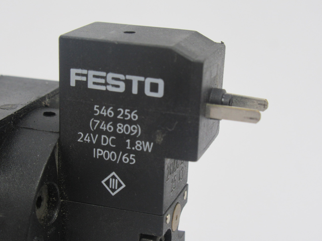 Festo 542598 MS4-EE-1/4-10V24-S Shut Off Valve G1/4 3/2 4-10 bar 24VDC USED