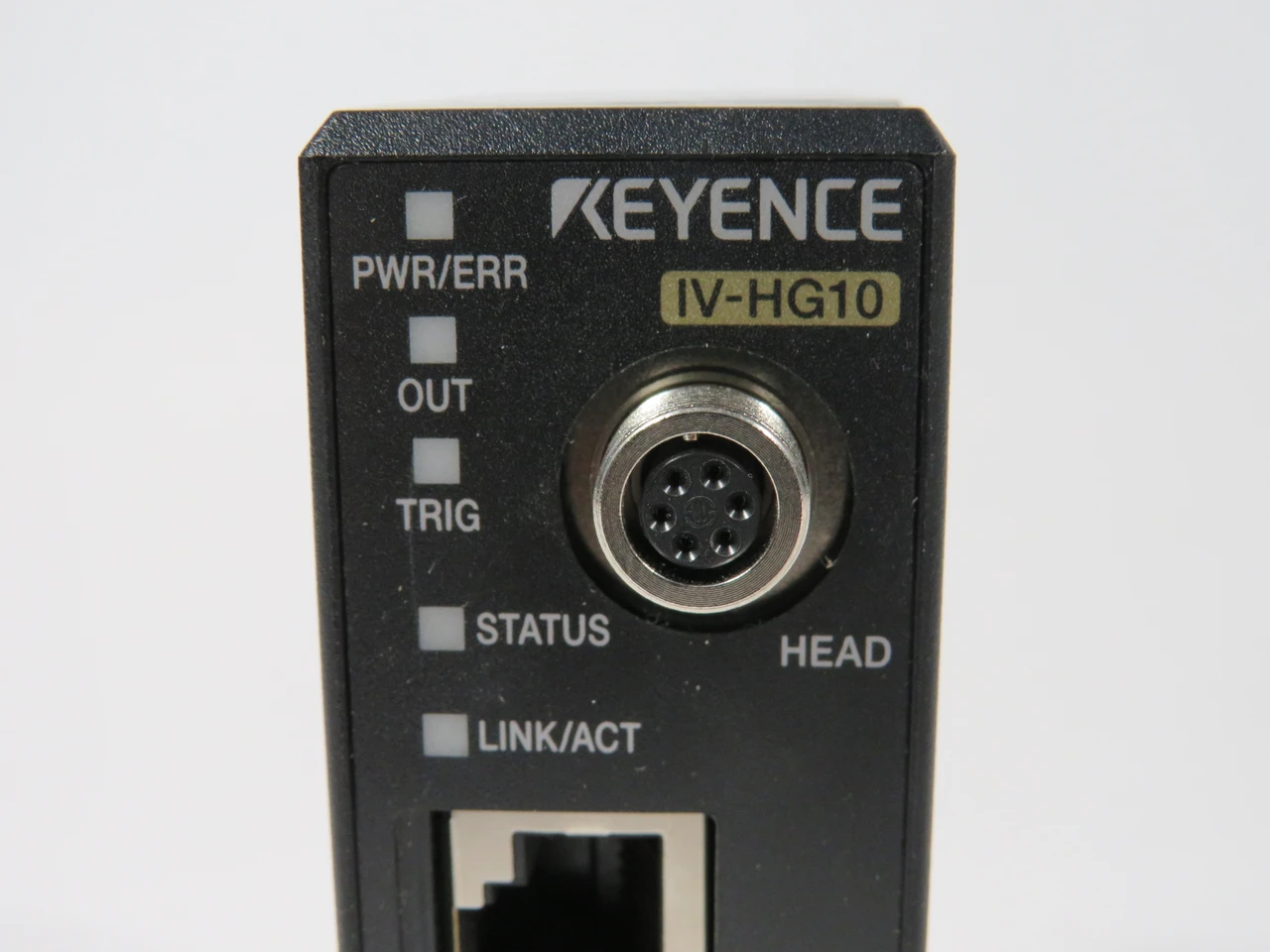 Keyence IV-HG10 Sensor Amplifier for IV-HG 24VDC 1.8A MISSING CONNECTOR USED