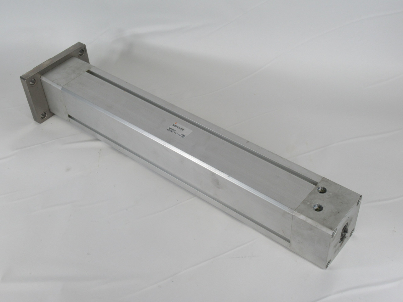 SMC MGZF63-400 Non-Rotating Double Power Cylinder 63mm Bore 400mm Stroke USED