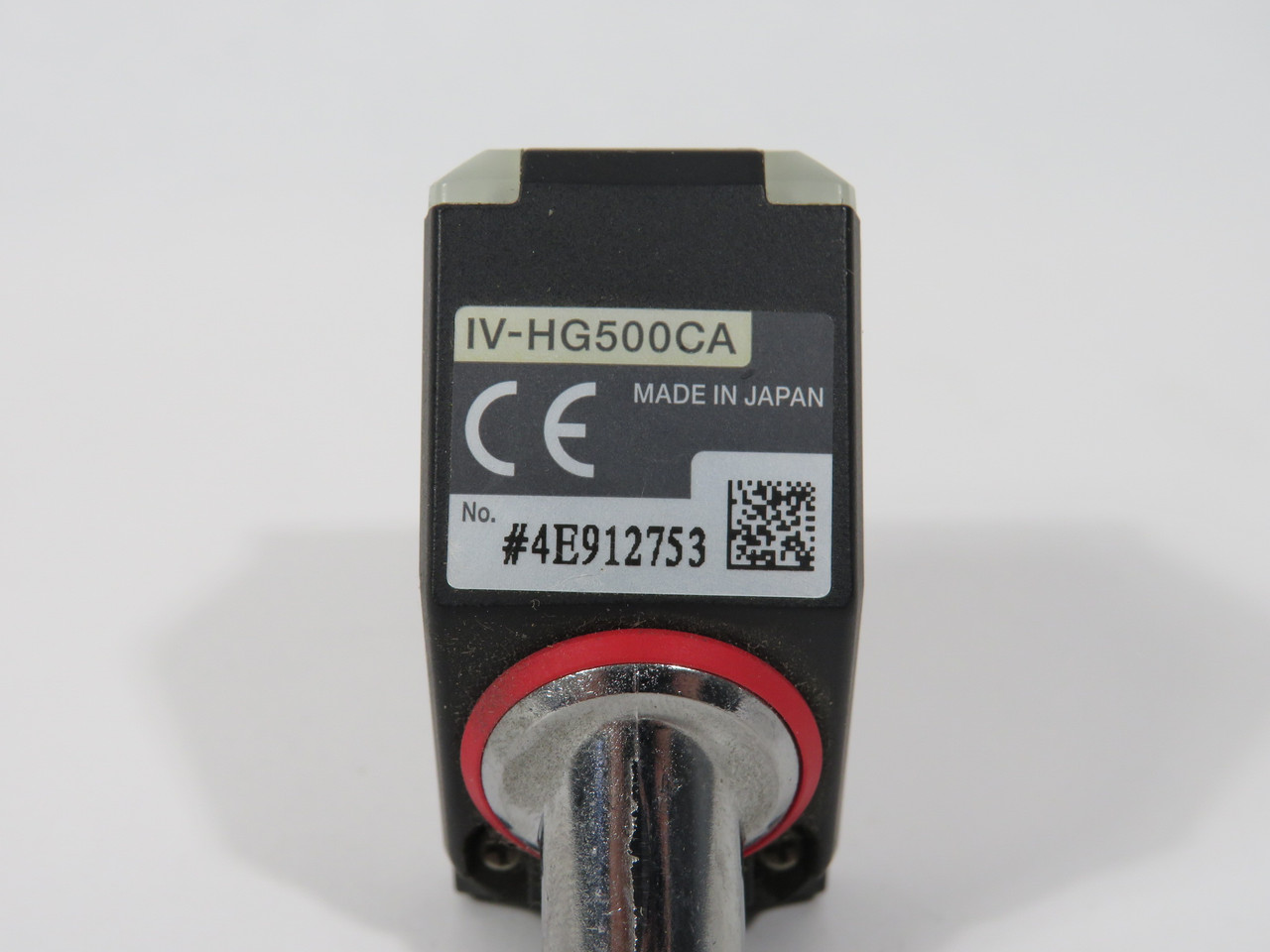 Keyence IV-HG500CA Color Vision Sensor Head Standard Model 20-500mm USED