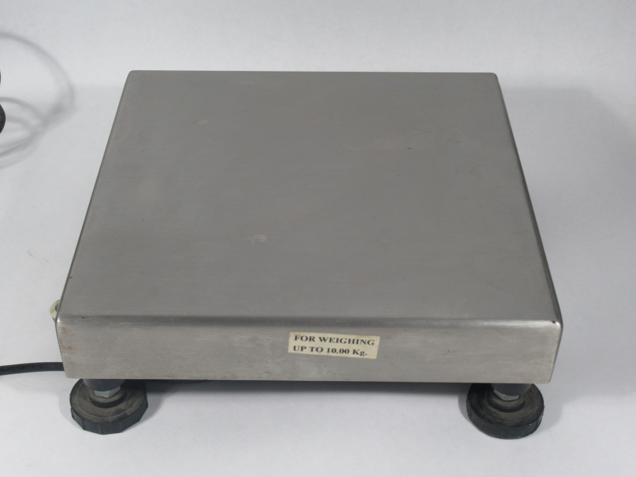 Ohaus CQ10R33 Champ Square Scale w/ CD-33 Indicator 25 x 0.002Lb USED