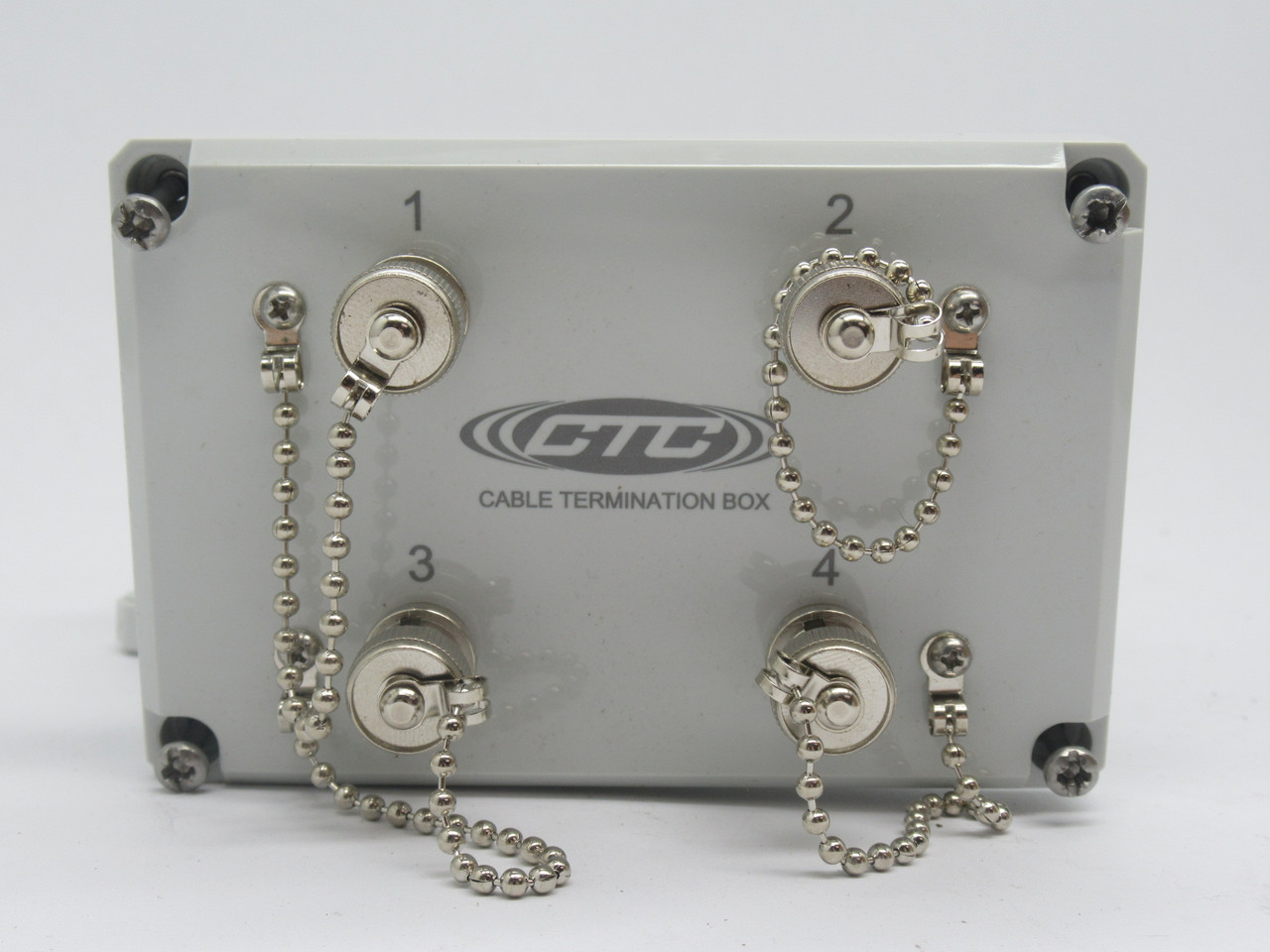 CTC CT101-4C Cable Termination Box 4-Channel 5.1 x 3.2 x 2.5" NEW
