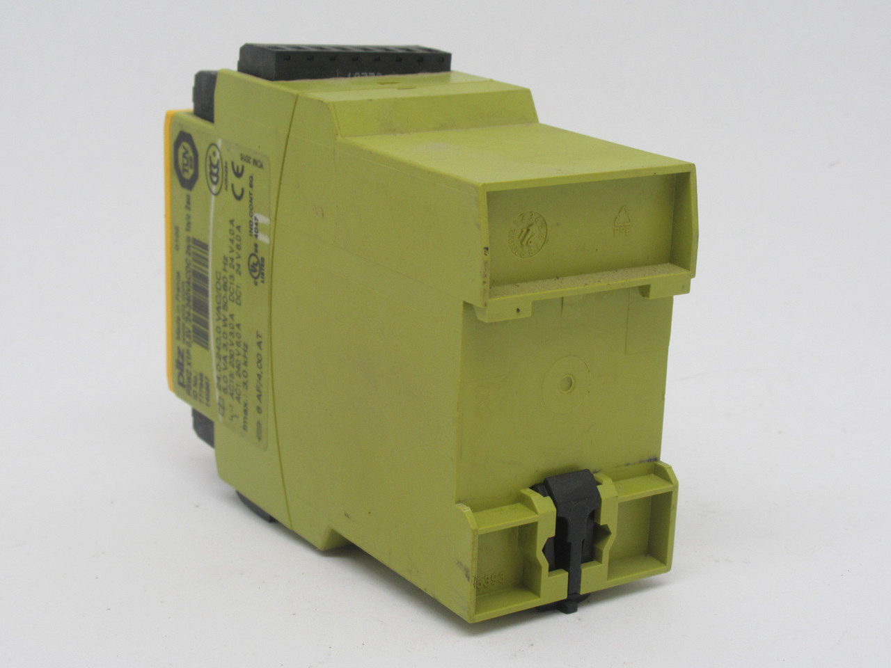 Pilz PSWZ-X1P-0,5V/24-240VACDC Safety Relay 24-240V 2NO 1NC 5VA 3W 50/60Hz USED