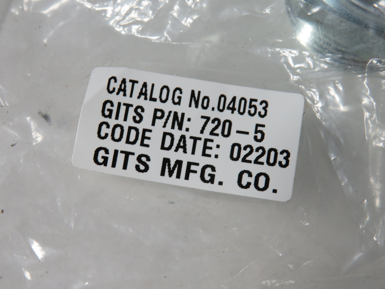 Gits 04053 Hexagonal Porthole w/Reflector 3/4-14 3/4"ID 50 psi NWB