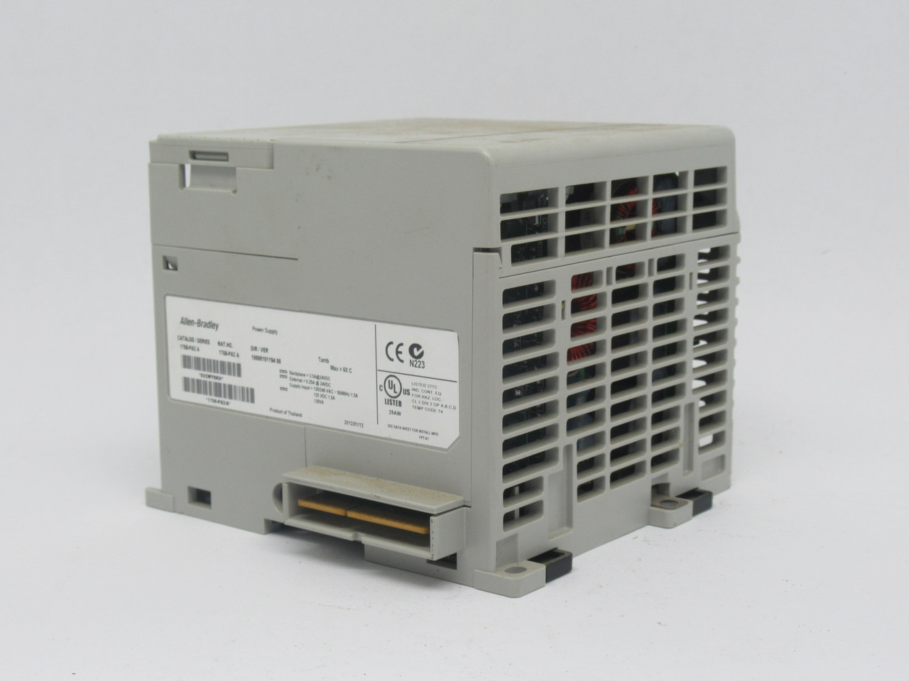 Allen-Bradley 1768-PA3 CompactLogix Power Supply Ser. A 24VDC 3.5A USED