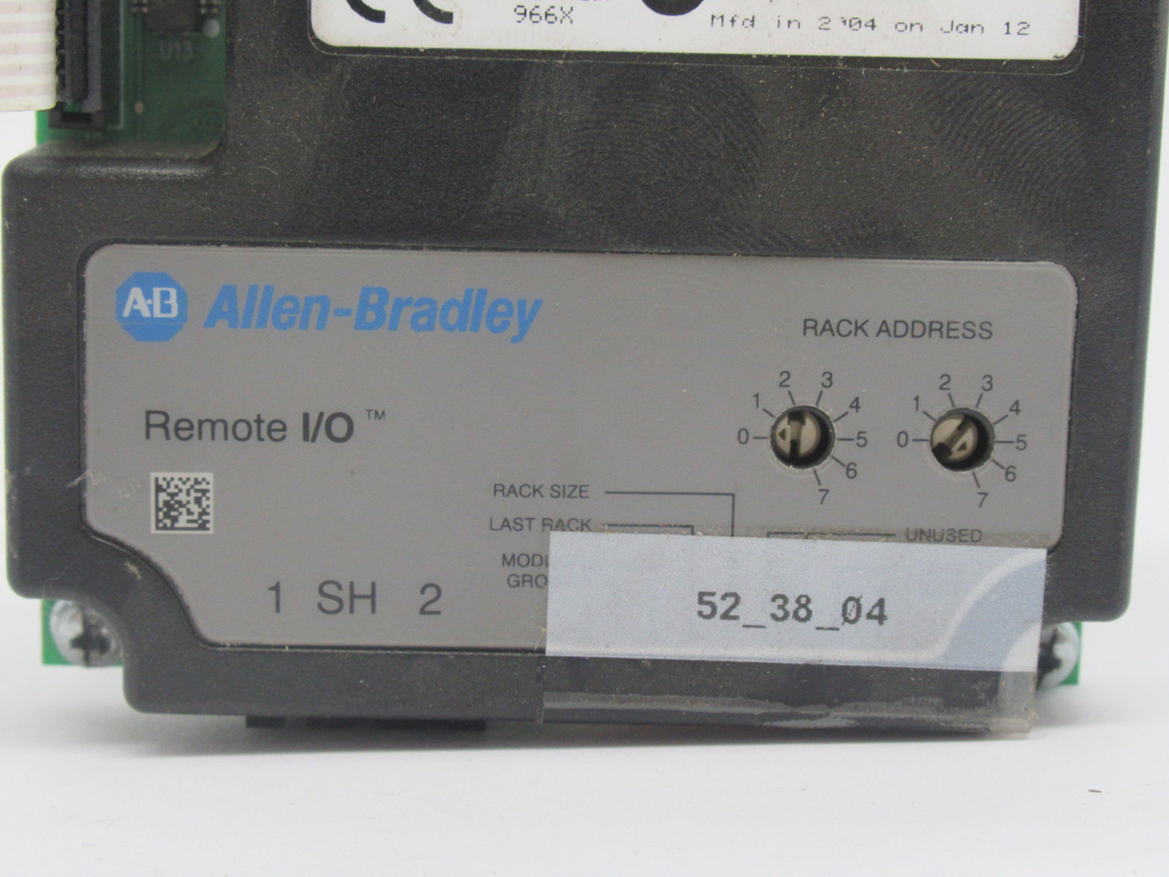 Allen-Bradley 20-COMM-R Remote I/O Adapter Ser. A 5VDC 250mA USED