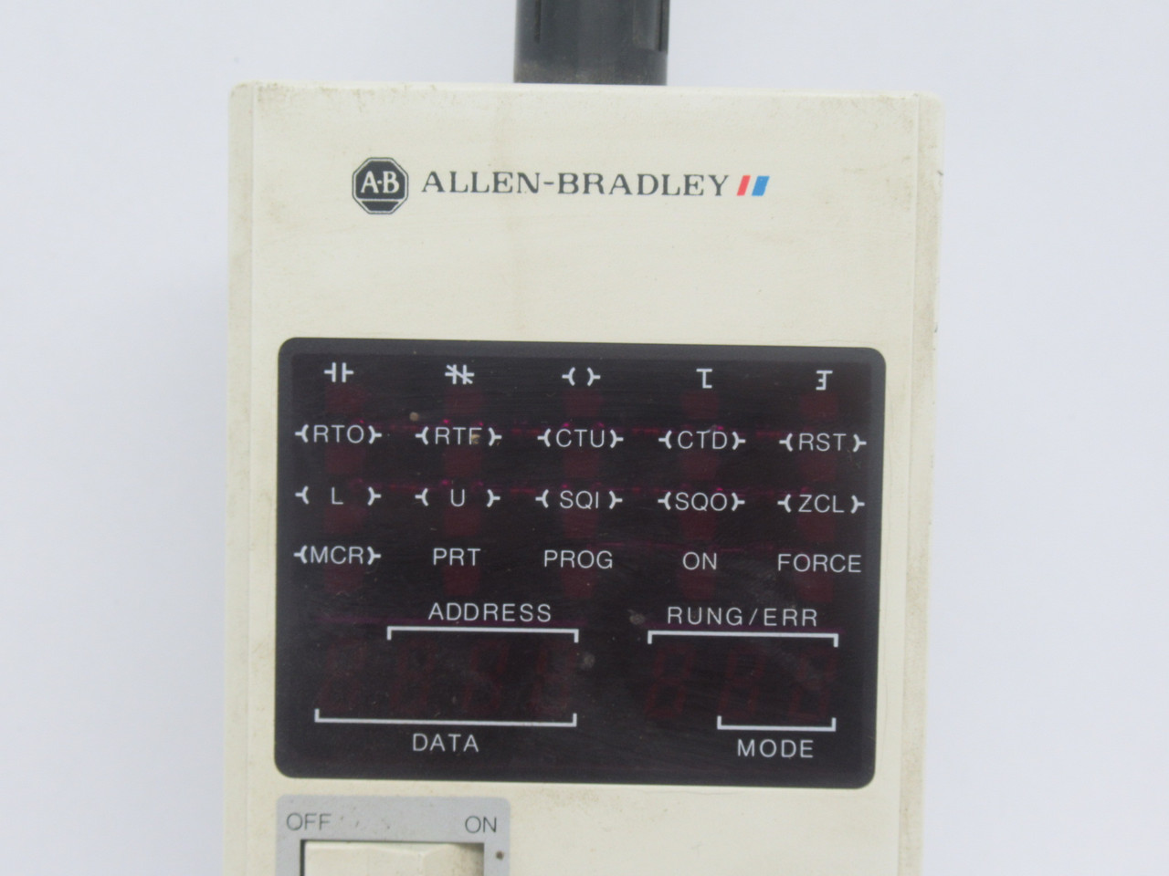 Allen-Bradley 1745-PT1 SLC Programmer Ser. A C/W 1745-C1 Interconnect Cable USED