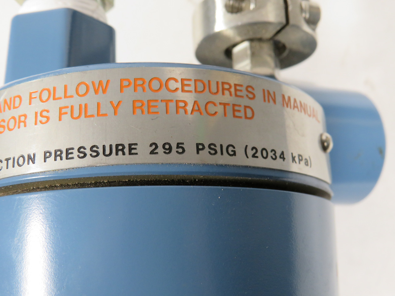 Rosemount 23311-00 Mechanical Retraction Assembly 1-1/2" NPT 295 psig USED