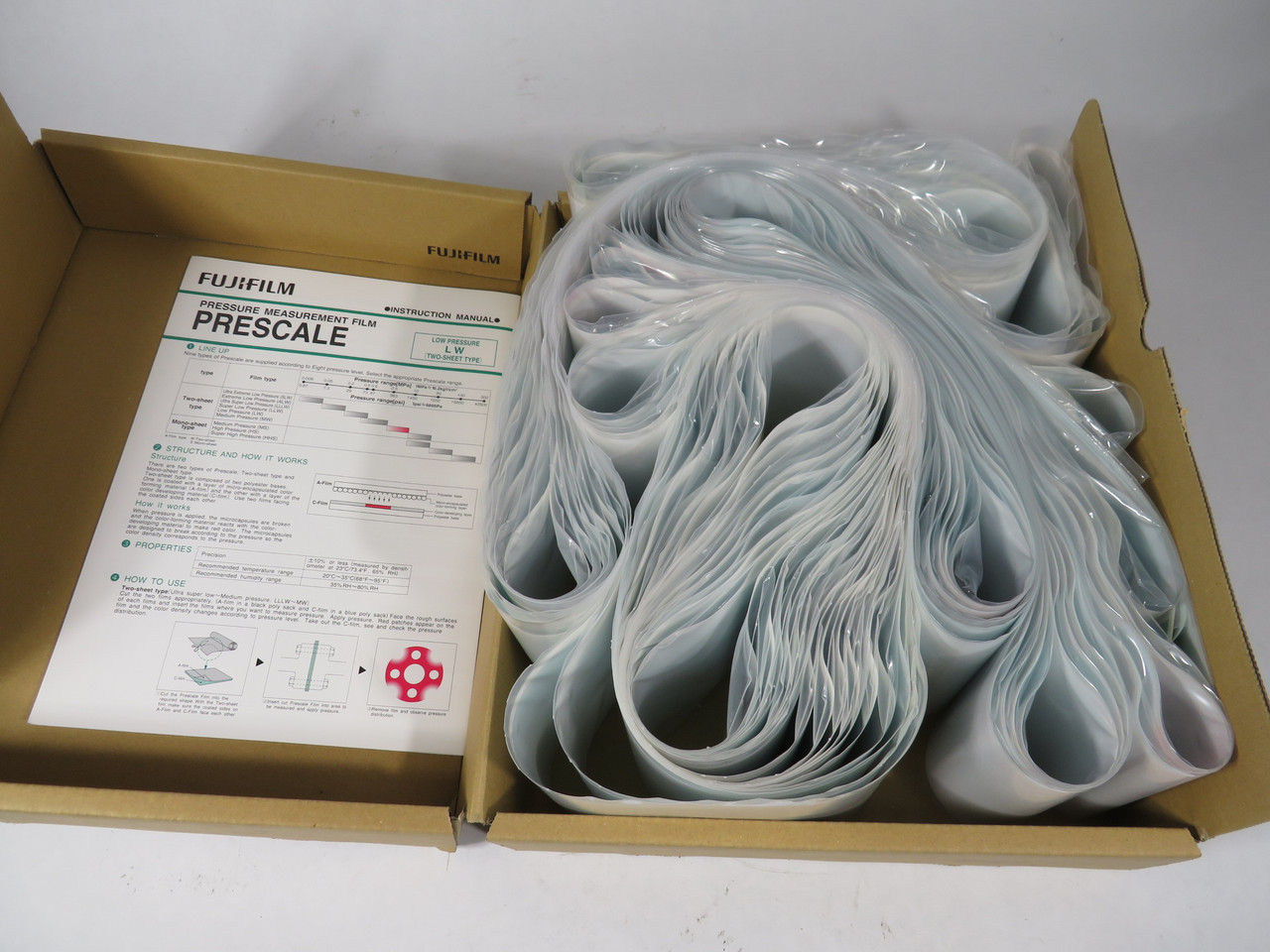 Fujifilm LW-R270-10M-1 Pressure Measurement Film Low Pressure 270mm x 10m NEW