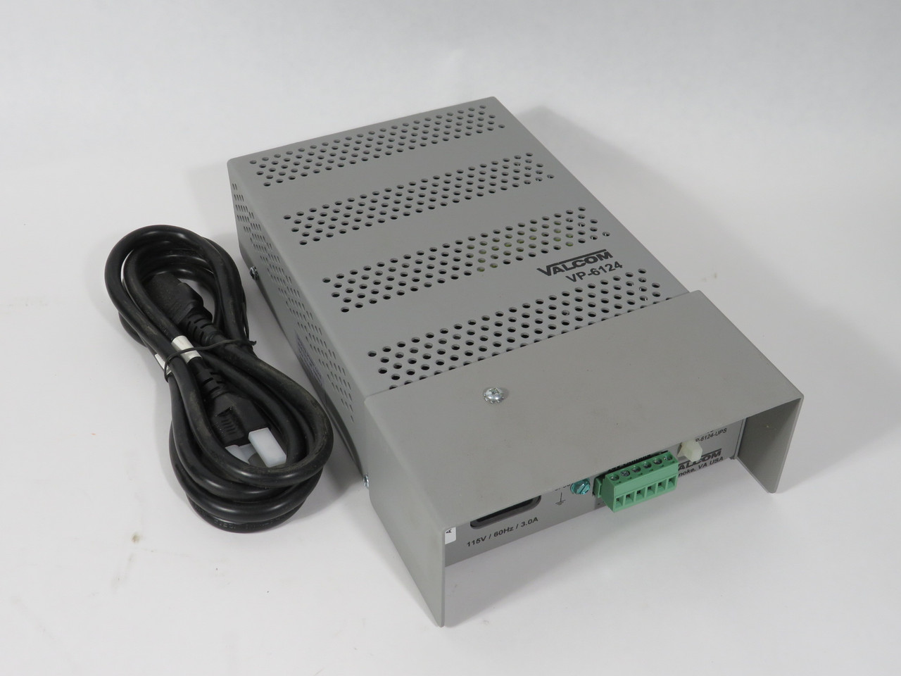 Valcom VP-6124 Switching Power Supply 24VDC Output 115V 3.0A 60Hz Input NOP