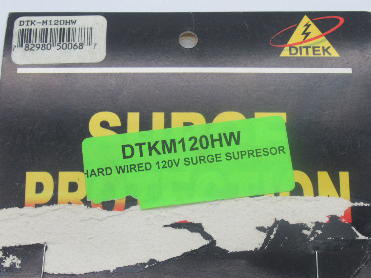 Ditek DTK-M120HW Hard Wire Surge Suppressor 120V/330V 125VAC DMG LABEL NEW