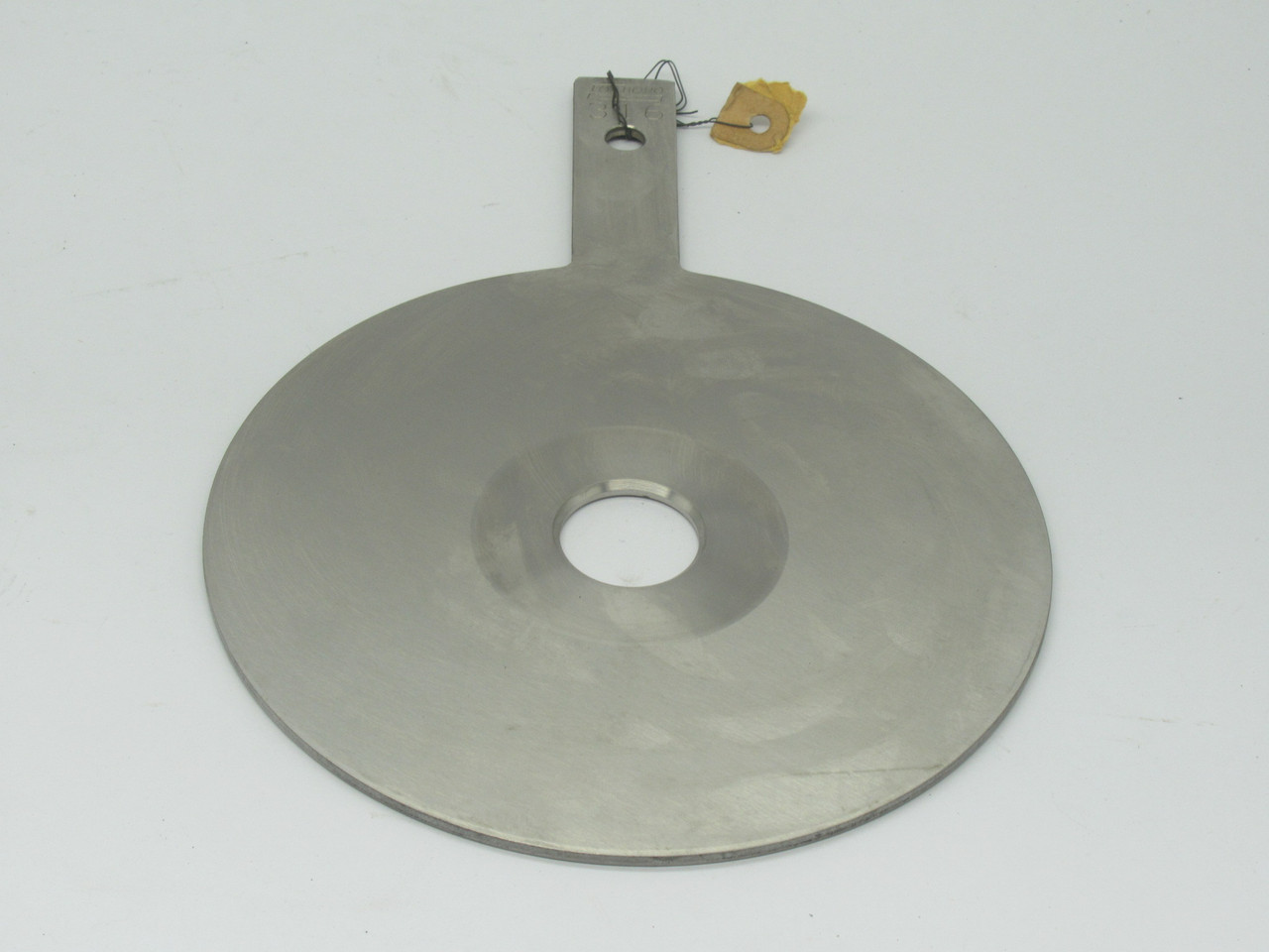 Foxboro 316 Orifice Plate 7.125" OD 4" x 1.1844" Inlet SHELF WEAR NEW