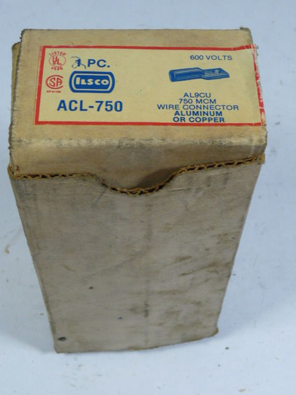 Ilsco ACL-750 600V Compression Connector 2-Pk NEW