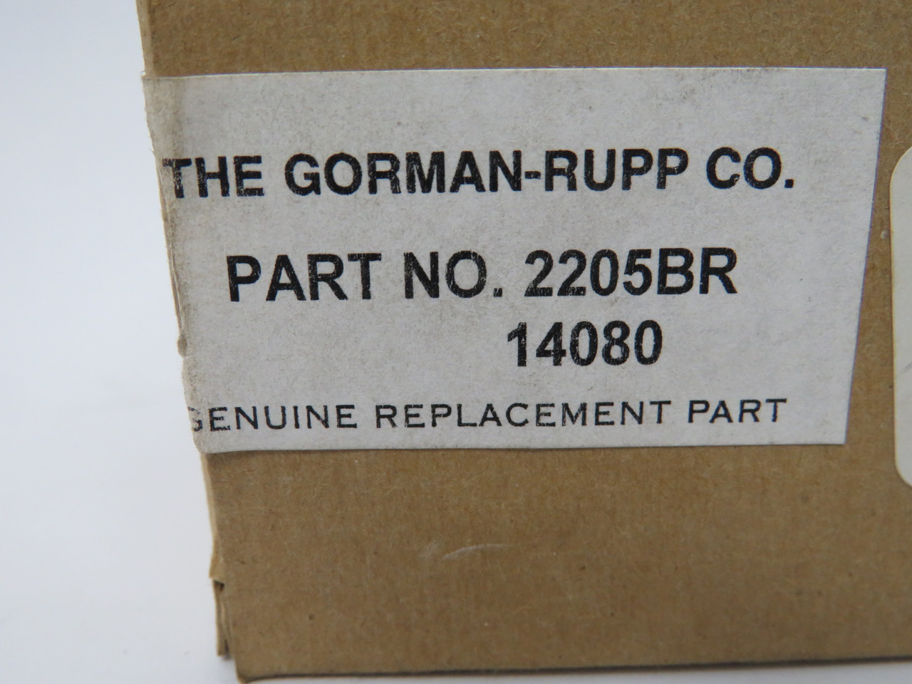 Gorman-Rupp 2205BR 14080 Brass Replacement Pump Seal Liner 3-1/8" OD NEW