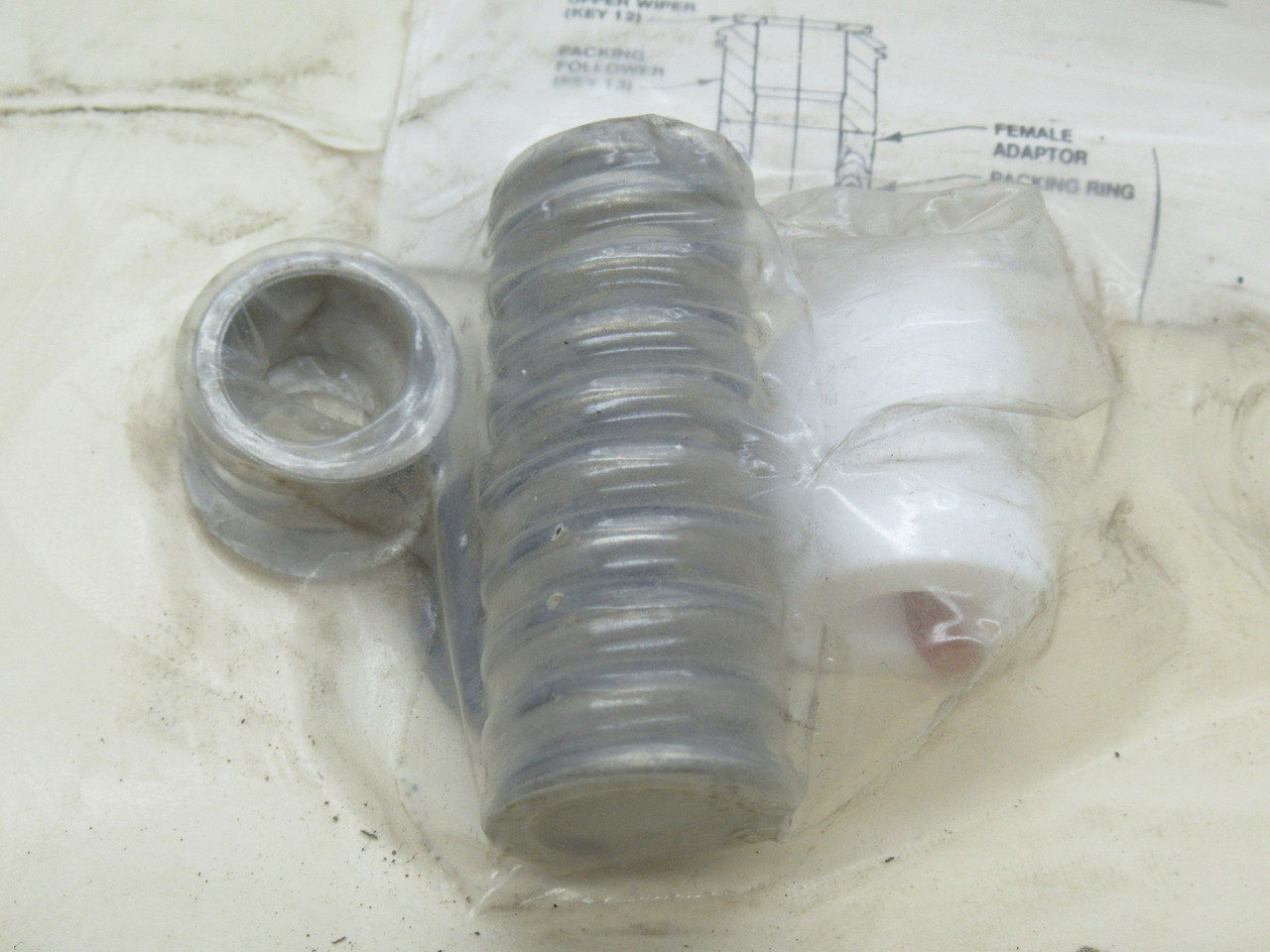 Fisher Controls RPACKX00022 Valve Replacement Packing Kit 1/2" Stem 2-13/16" NEW