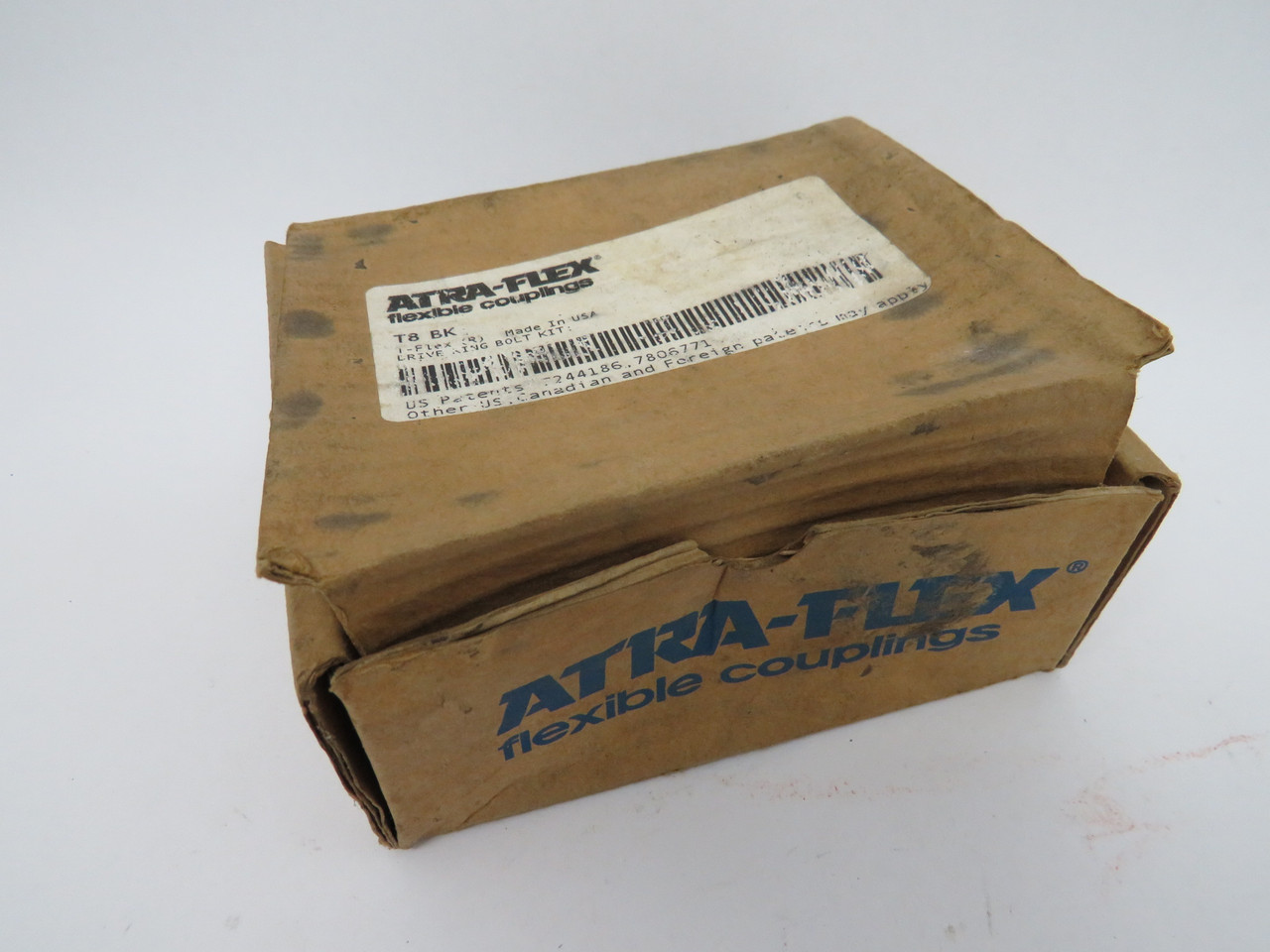Atra-Flex T8-BK T-Flex Drive Ring Bolt Kit for Coupling RUST 8-Pack NEW