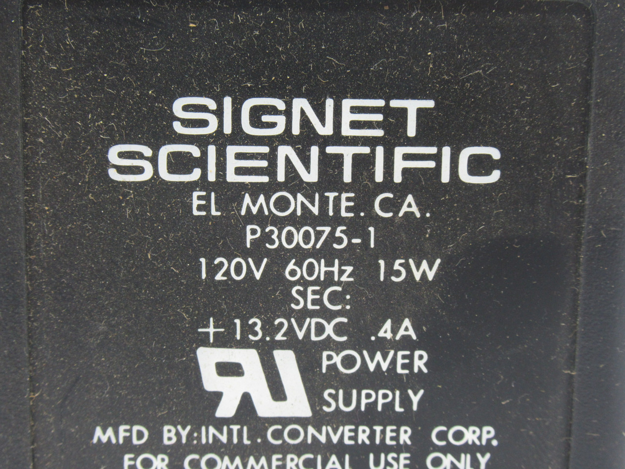 Signet P58440 Flowmeter w/ Power Supply 0-300GPM 12VDC NEW