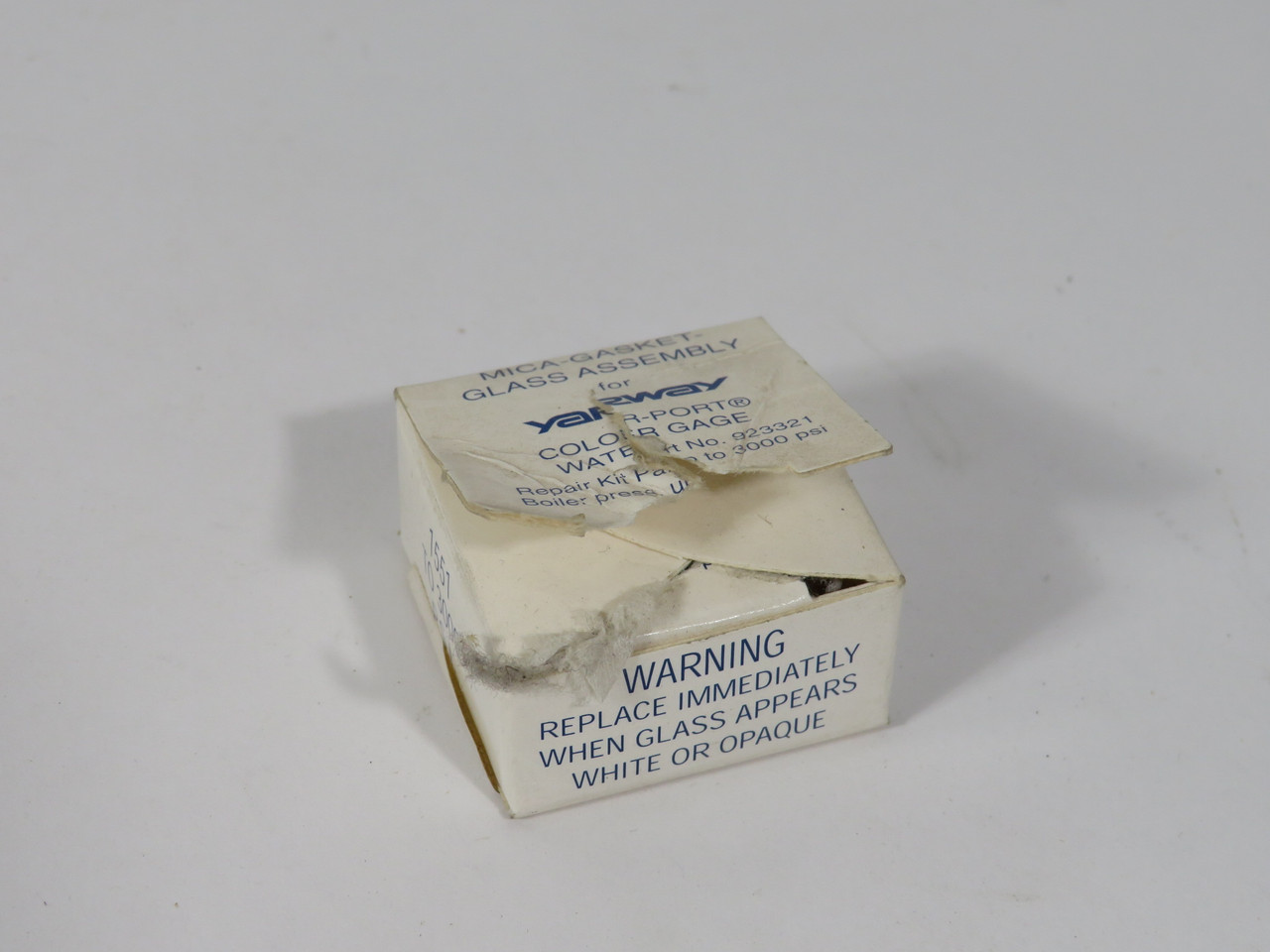 Yarway 923321 Mica Gasket Glass Assembly for Color-Port BOX DAMAGE NEW