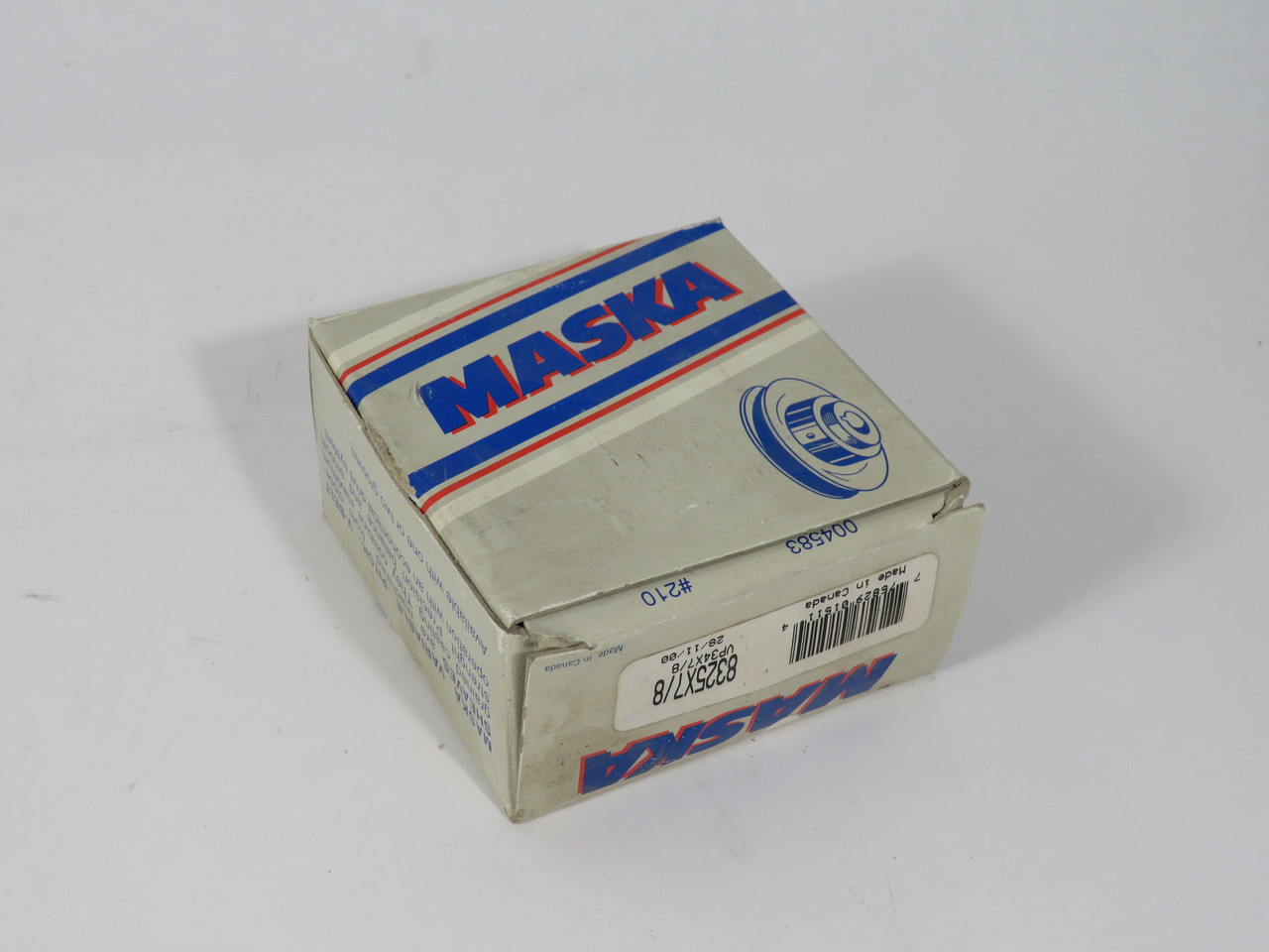 Maska 8325X7/8 Variable Speed Pulley 7/8" Bore 1-Groove 3-1/4" OD SHELF WEAR NEW