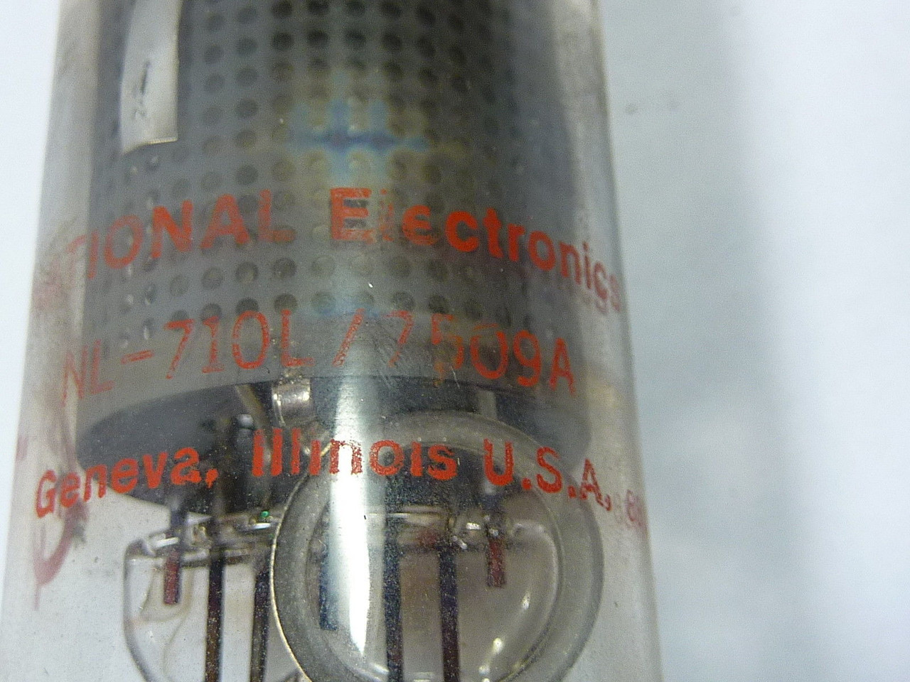 National Electronics NL-710L7509A Vacuum Control Lamp USED