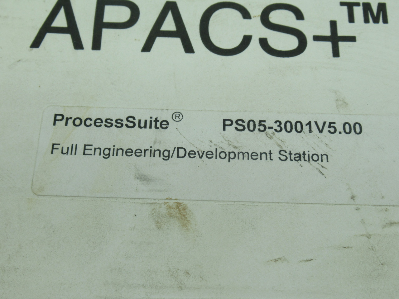 Siemens PS05-3001V5.00 APACS+ Full Engineering/Development Station Software NEW