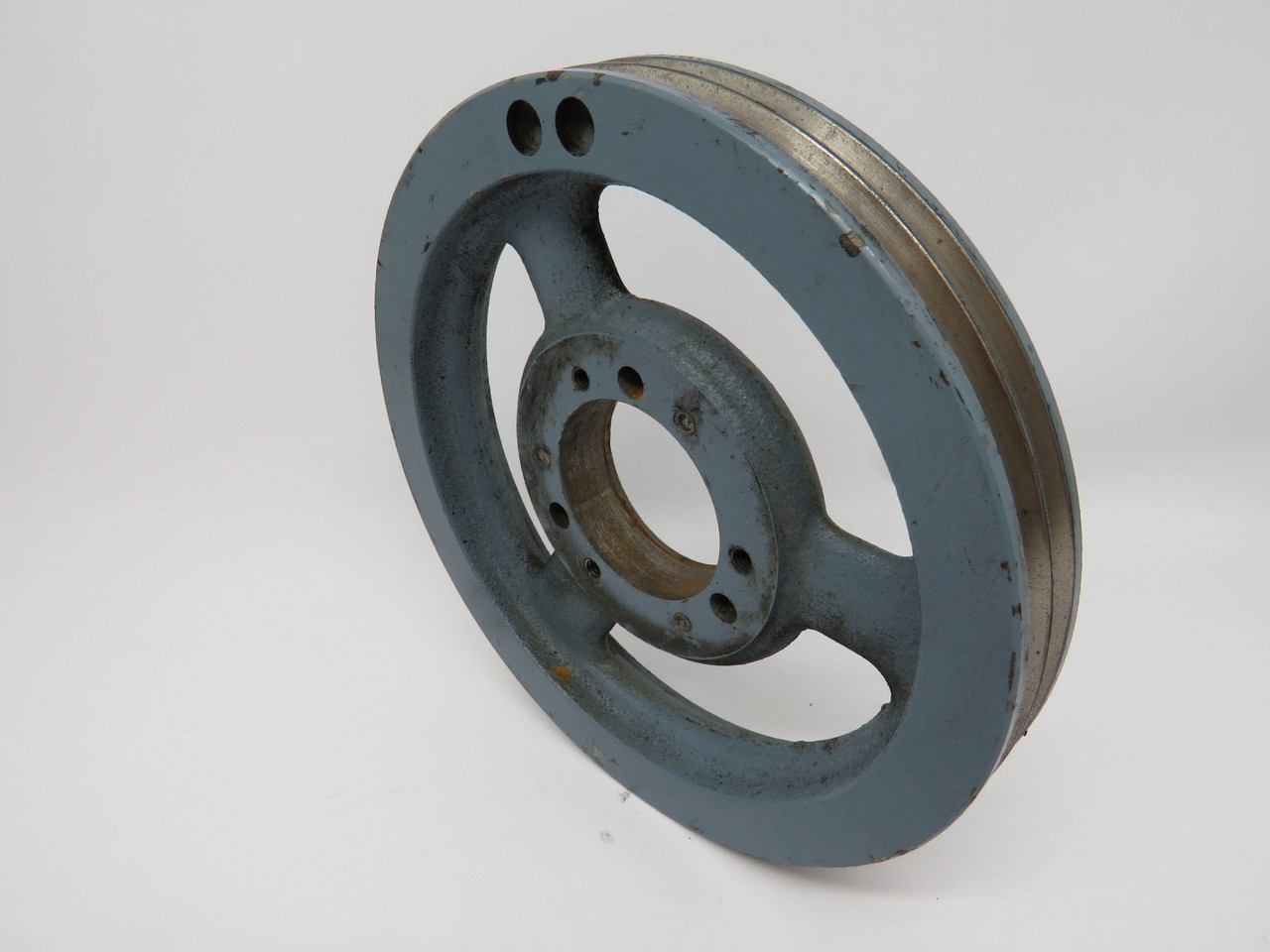 Maska 23V8.0SDS Pulley 0.5-2"Max Bore SDS Bushing 2 Groove 8"OD 3V Belt USED