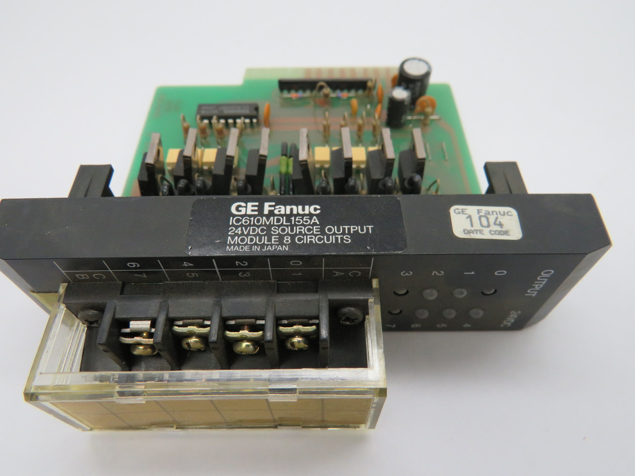 Fanuc IC610MDL155A Output Module 8 Point USED