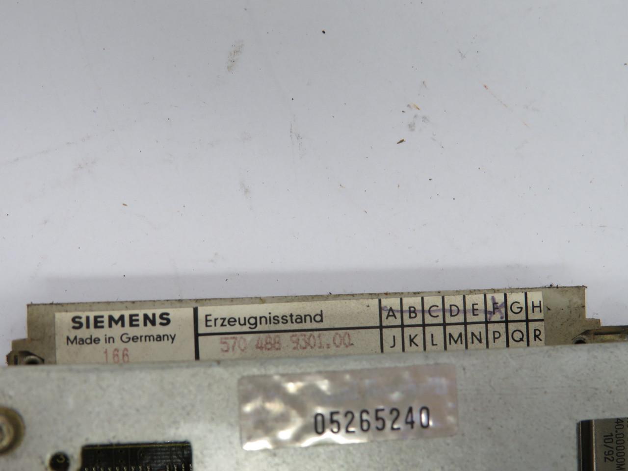 Siemens 570 488 9301.00 Circuit Board USED