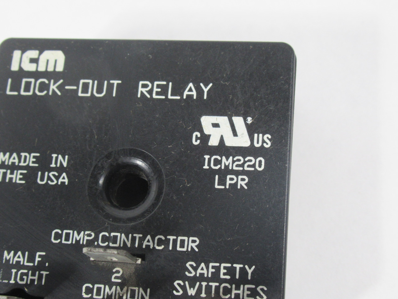 ICM ICM220 Lockout Protection Relay 18-30V 2A 50/60Hz SPDT USED