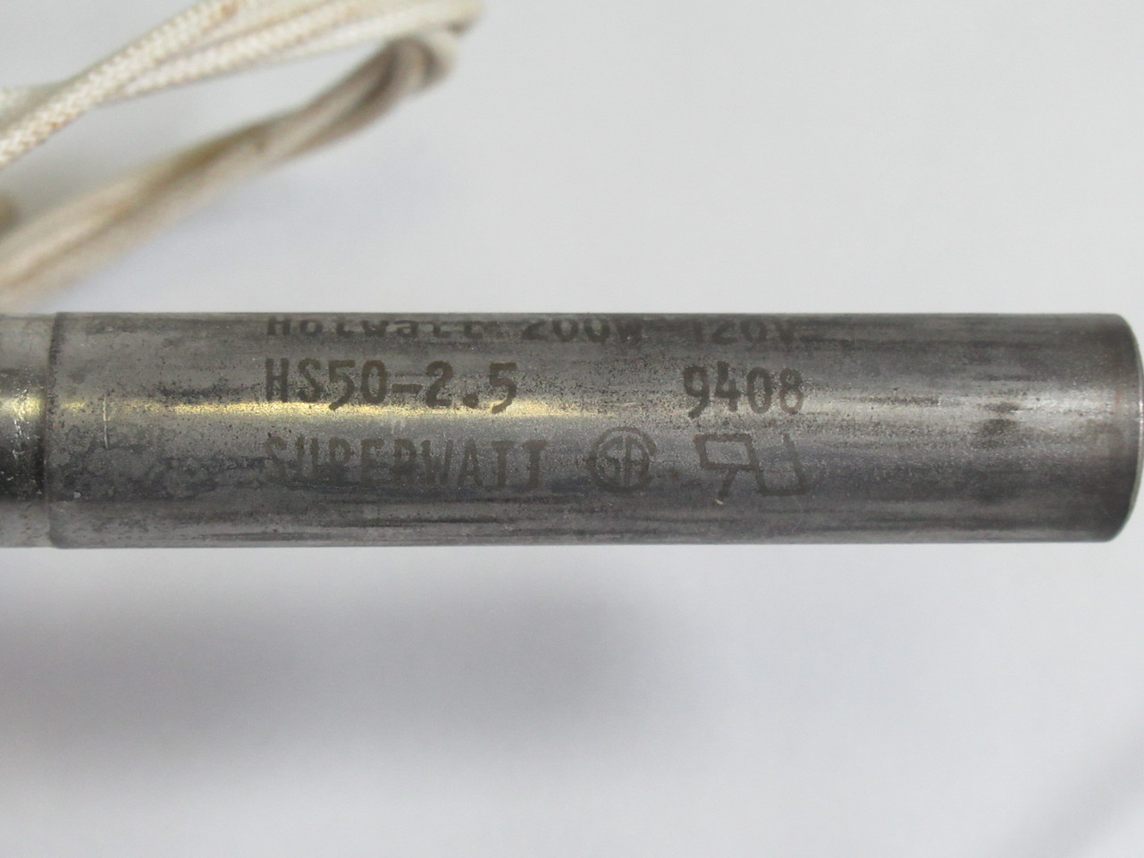 Hottwatt HS50-2.5 Superwatt Cartridge Heater 200W 120V 2.5" Sheath Length NOP