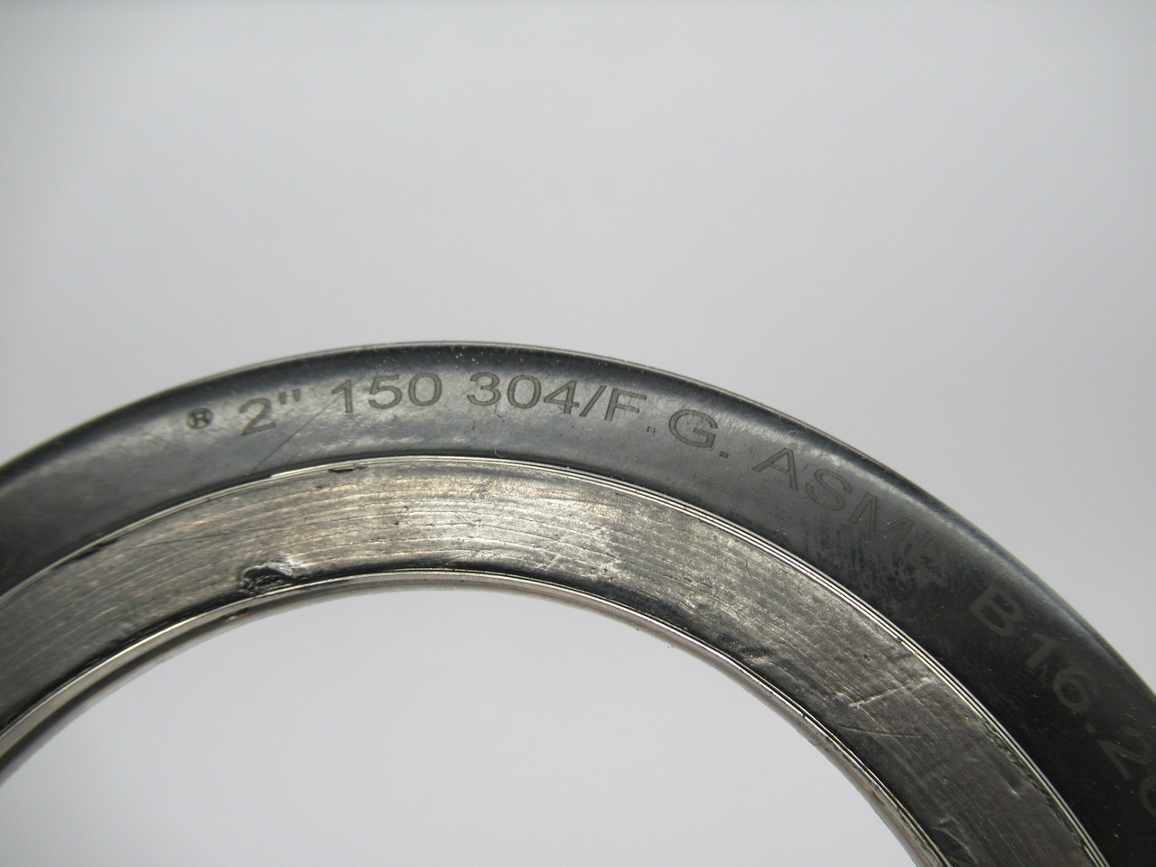 Durlon ASME-B16.20-2" 150 Spiral Wound Gasket 150 304/F.G 2" USED